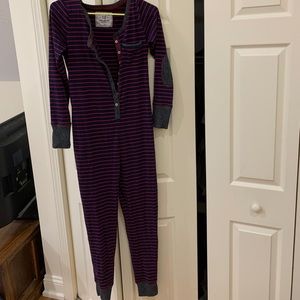Abercrombie one piece pajamas